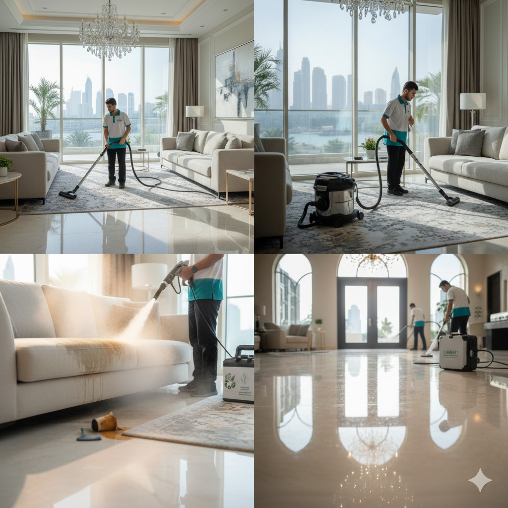 خدمات التنظيف في دبي